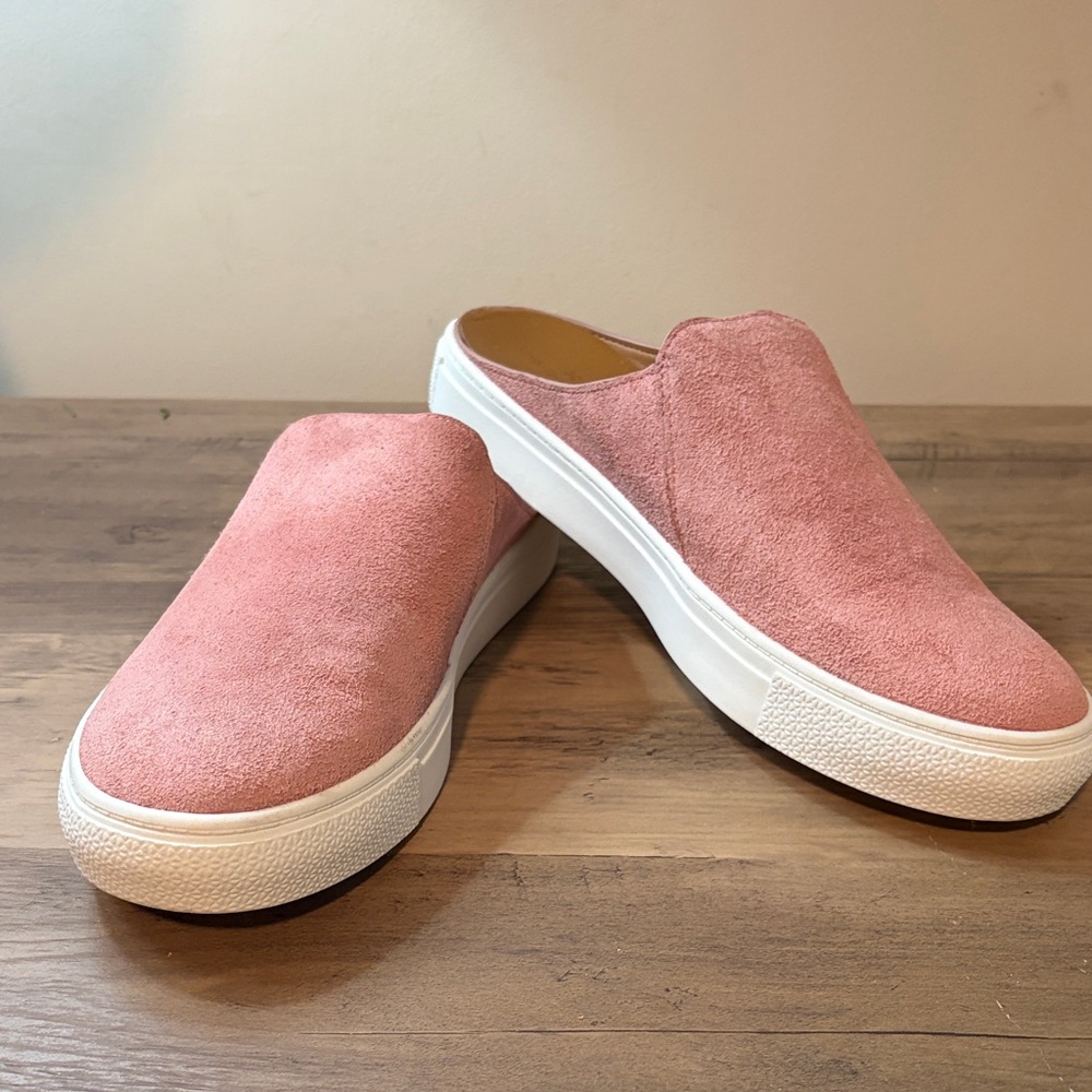 Caslon Dusty Rose Suede Women's Slip-On Shoes